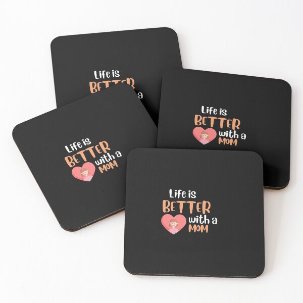 Item preview, LIFE IS BETTER WITH A MOM designed and sold by FbCreative.