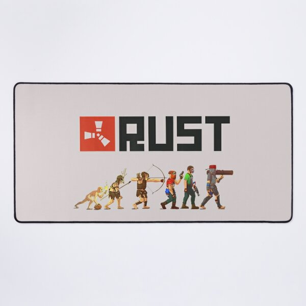 rust mouse pad