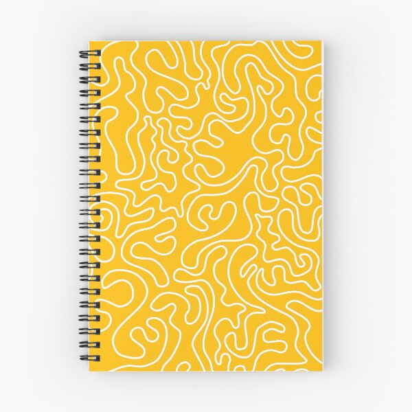 Item preview, Random abstract camouflage pattern in yellow and white designed and sold by CiniArt.