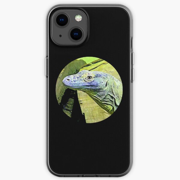 Monitor Lizard Portrait iPhone Soft Case