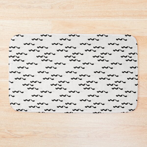 Item preview, Modern White Pattern With small waves designed and sold by anass002.