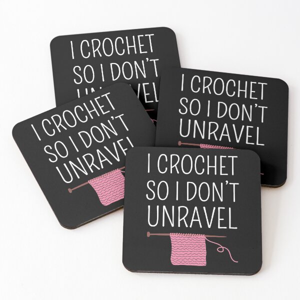 Aperçu de l'œuvre Crochet Crochet Tricot Crocheteur Drôle créée et vendue par CuteDesigns1.