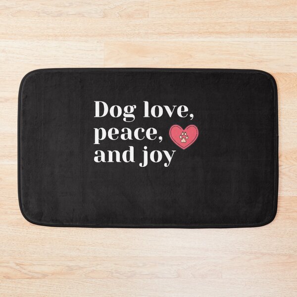 Item preview, Dog Love Peace Joy - A Classic design for all dog lovers  designed and sold by Doggymadness.