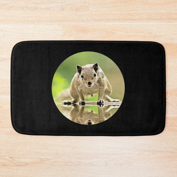 Item preview, Indian Palm Squirrel Portrait designed and sold by RevolutionInPaint.