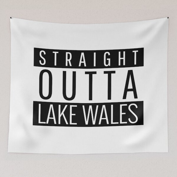 Item preview, Straight Outta Lake Wales Florida  designed and sold by Teelogic.