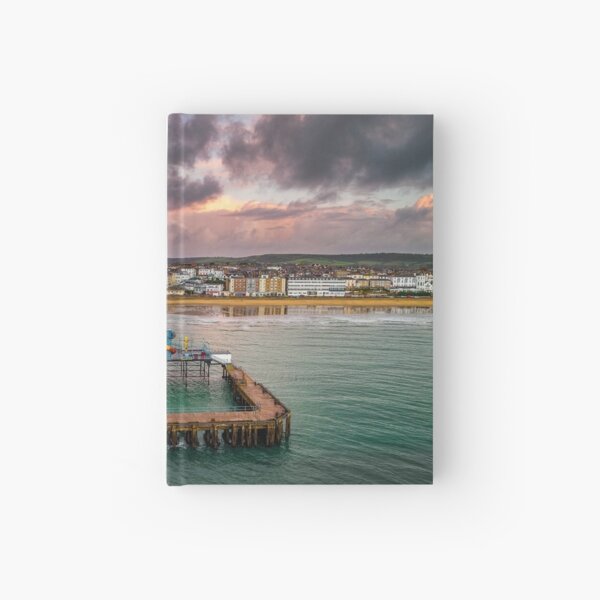 Sandown Pier Isle Of Wight Hardcover Journal
