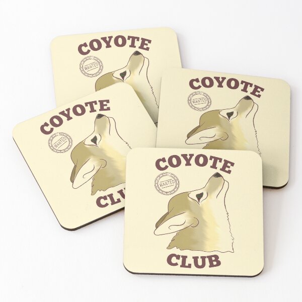 Item preview, Coyote Club, Cute Baby Wolf designed and sold by kcaandwu.