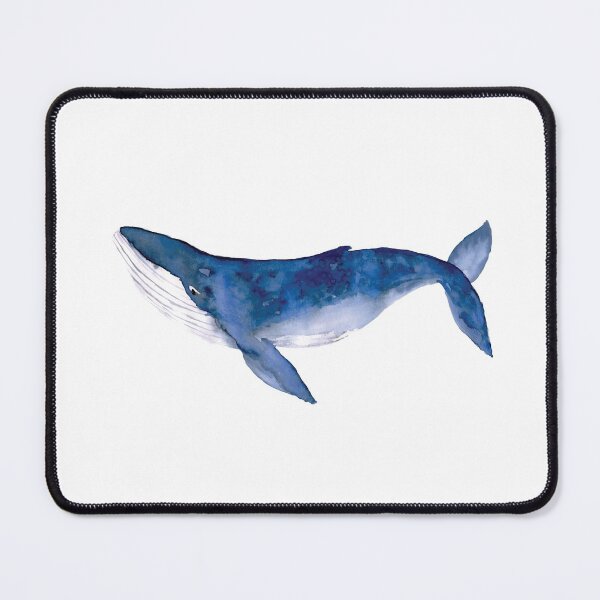 Item preview, Humpback Whale in watercolor designed and sold by Harpley Design Studio.