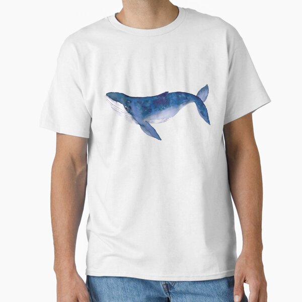 Item preview, Humpback Whale in watercolor designed and sold by Harpley Design Studio.