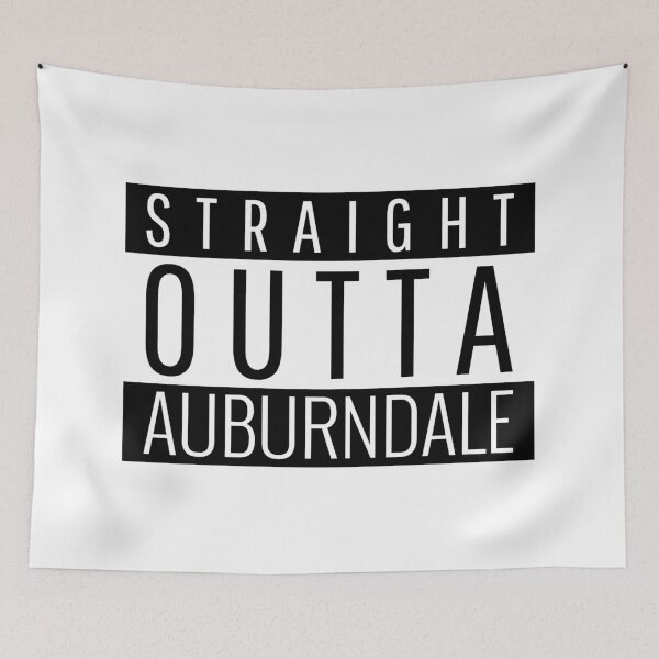Item preview, Straight Outta Auburndale Florida  designed and sold by Teelogic.