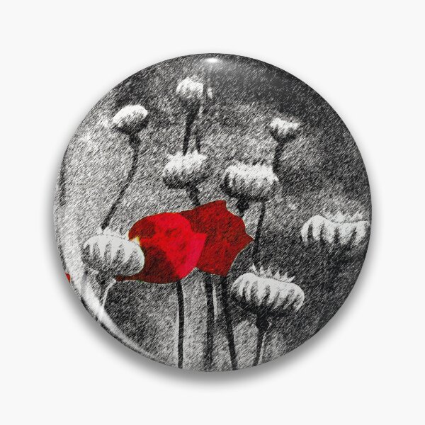 Item preview, Black, White and Red Poppies designed and sold by Versatill.