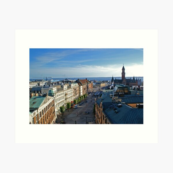 Item preview, View of Helsingborg, Sweden designed and sold by wondertree.