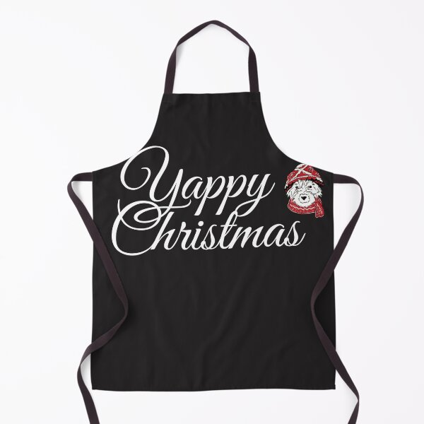Item preview, Yappy Christmas - A classic christmas design for dog lovers everywhere designed and sold by Doggymadness.