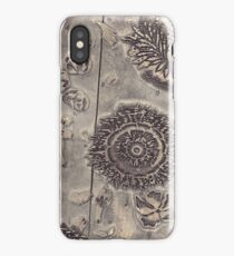 Antique Textile Wood Printing Block iPhone Case
