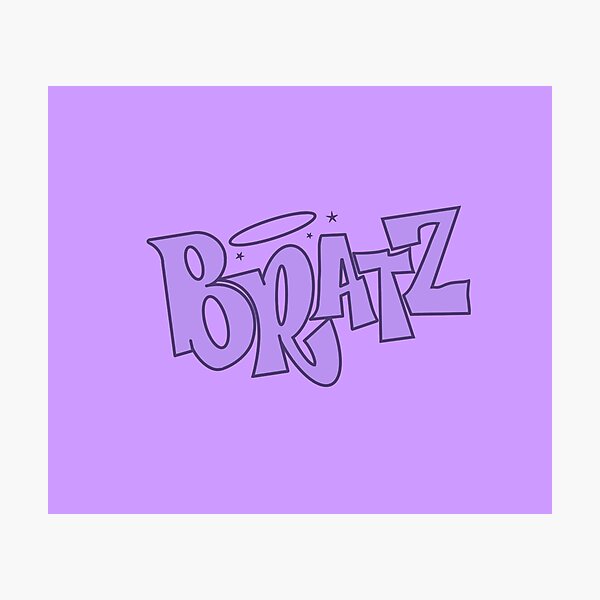 "Purple bratz logo" Photographic Print for Sale by blueberrycafe ...