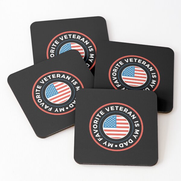 Item preview, My Favorite Veteran Is My Dad designed and sold by WholesumArt.