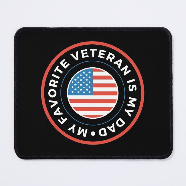 Item preview, My Favorite Veteran Is My Dad designed and sold by WholesumArt.