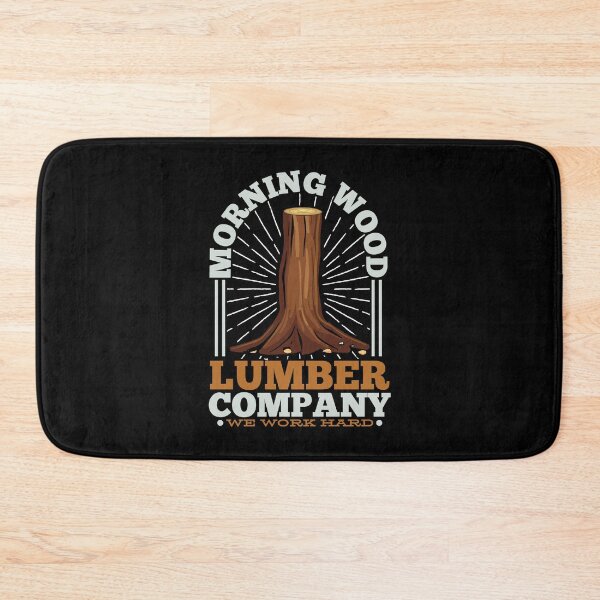 Item preview, Funny Morning Wood Inappropriate Politically Incorrect Smartass Quote designed and sold by thecooltable.