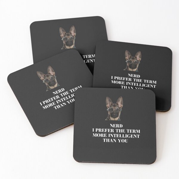 Item preview, Funny Intelligent German Shepherd Design designed and sold by Doggymadness.