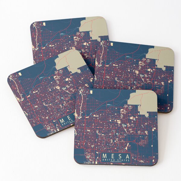 Item preview, Mesa City Map of Arizona, USA - Hope designed and sold by deMAP.