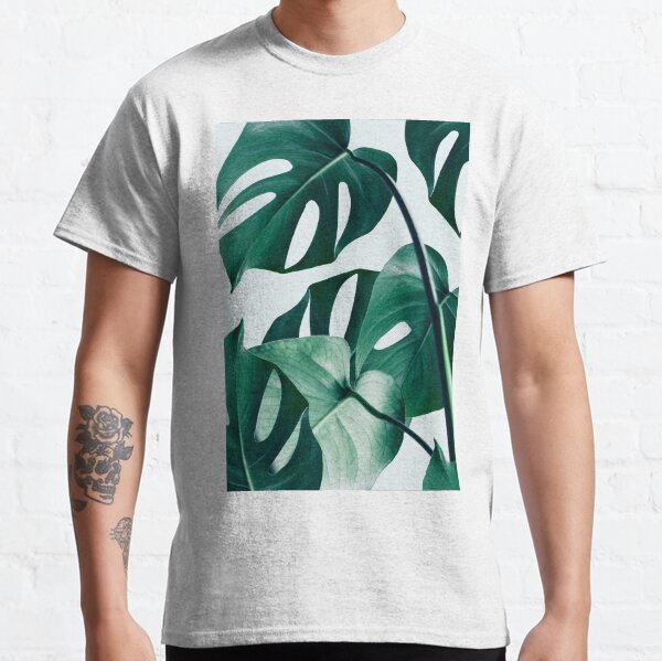 Monstera #redbubble #artprints Classic T-Shirt