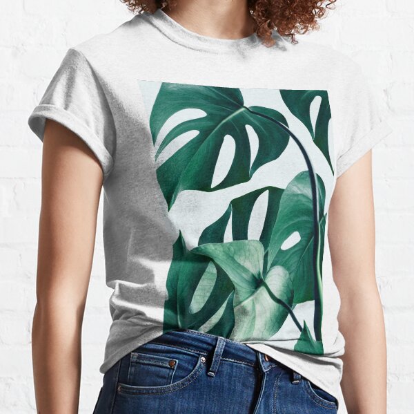 Monstera #redbubble #artprints Classic T-Shirt