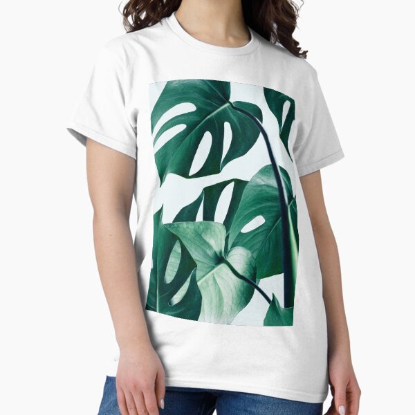 Monstera #redbubble #artprints Classic T-Shirt