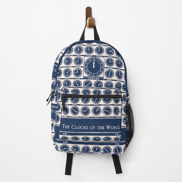 Item preview, The Clocks Of The World Blue Print Effect Cool Vintage Design designed and sold by TrulyEpoque.