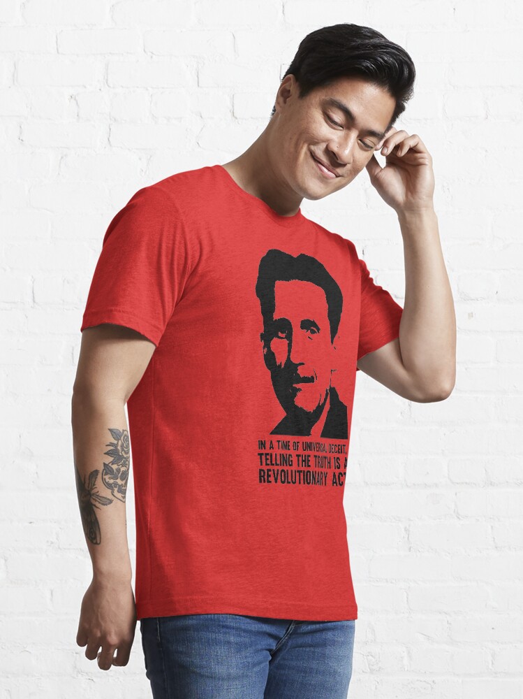 Alternate view of Truth is Revolutionary - George Orwell Essential T-Shirt