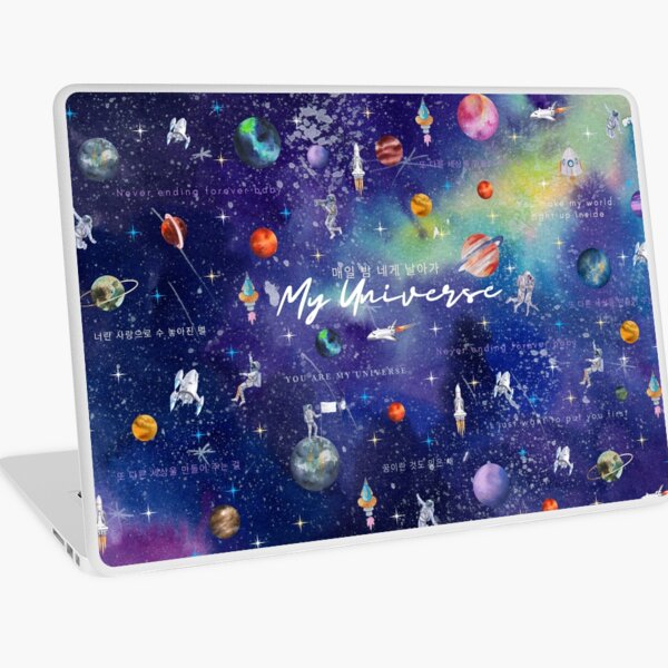 My Universe (YOU, you are my universe and I just want to put you first) Laptop Skin