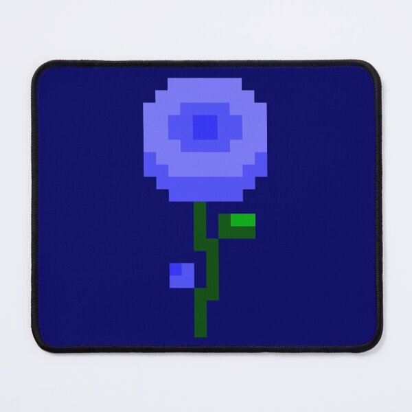 Item preview, Blue Pixel Peony designed and sold by rin3d .