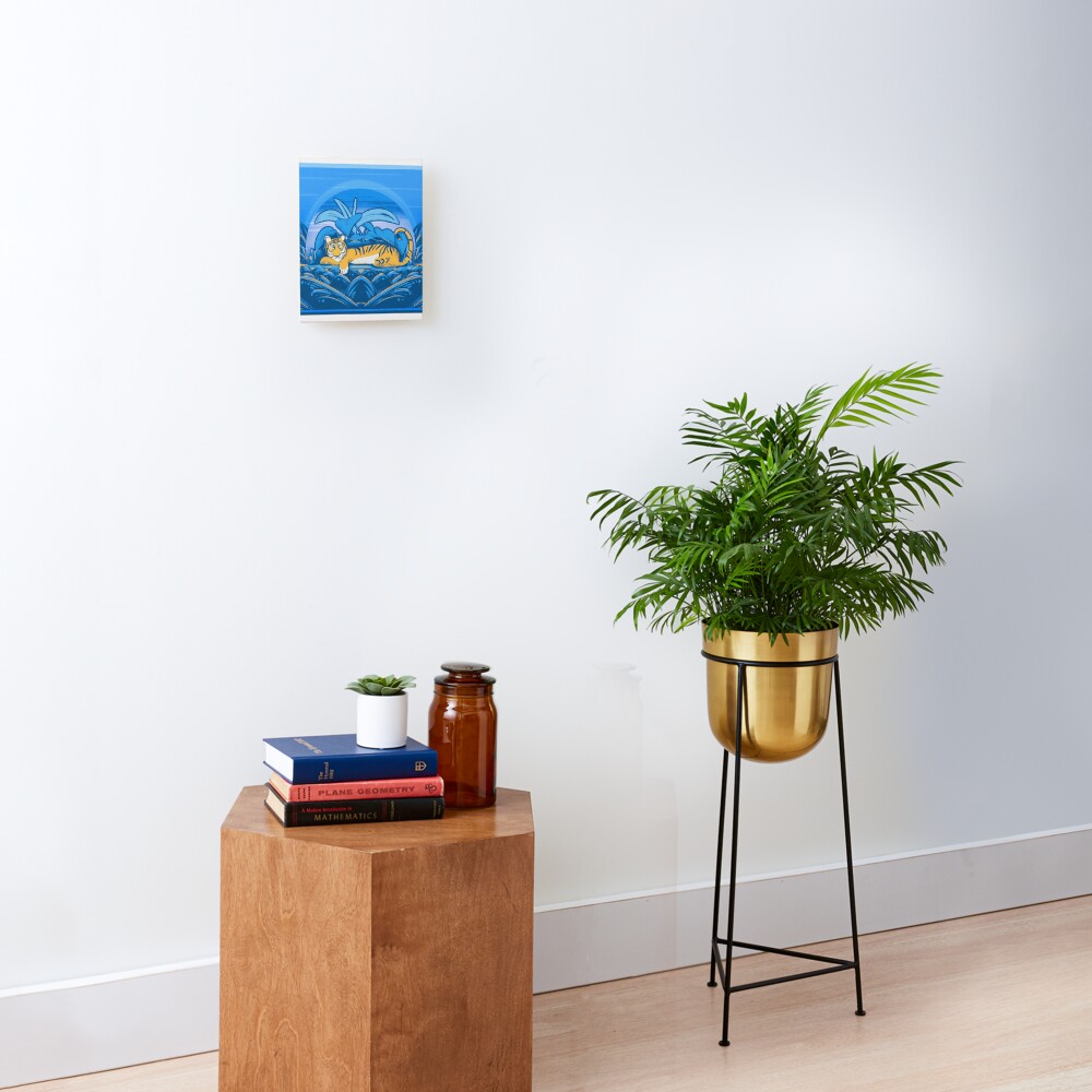 Item preview, Wood Mounted Print designed and sold by ElephantPalm.
