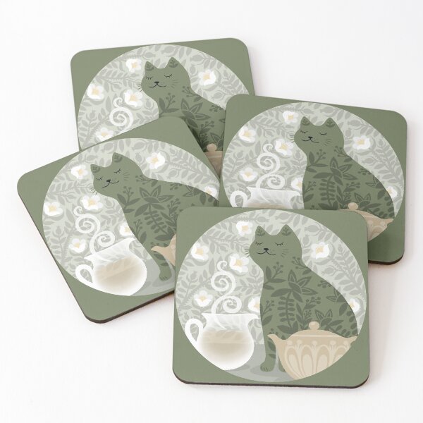 Item preview, Green Tea Cat designed and sold by NLobes.