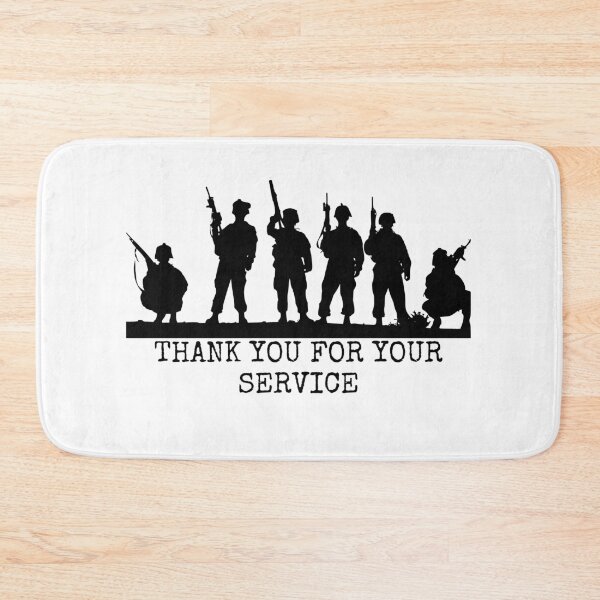 Item preview, Thank you for your service designed and sold by Tiredmenphilo.