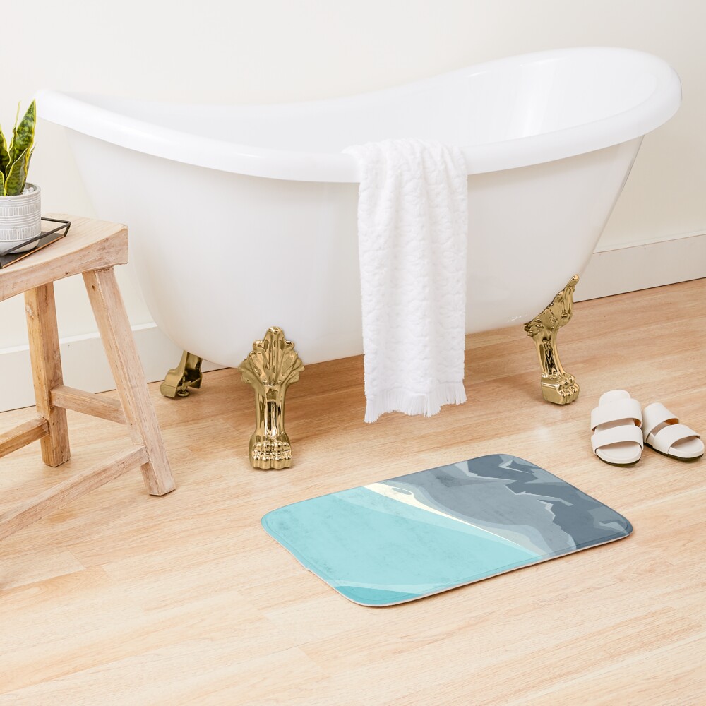 Item preview, Bath Mat designed and sold by SKvector.