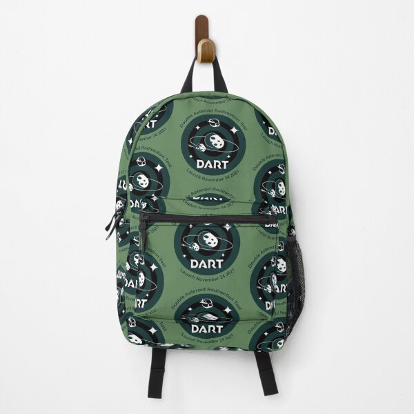 Item preview, NASA DART mission logo launch date 24 Nov 2021 (teal teal) designed and sold by SolidEarthArt.