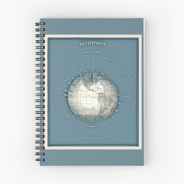 Item preview, Vintage Cyan Tone Old Illustration Of Planet Earth designed and sold by TrulyEpoque.