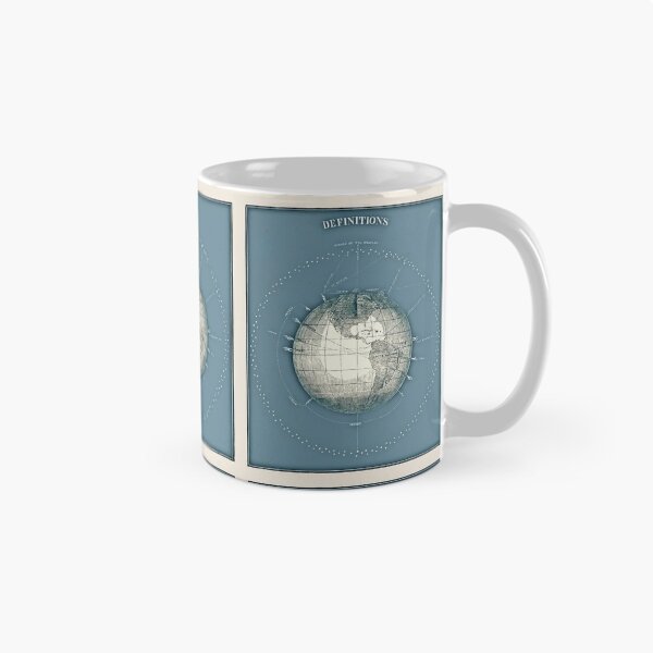 Item preview, Vintage Cyan Tone Old Illustration Of Planet Earth designed and sold by TrulyEpoque.