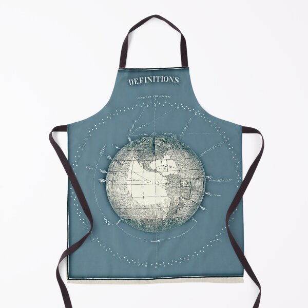 Item preview, Vintage Cyan Tone Old Illustration Of Planet Earth designed and sold by TrulyEpoque.