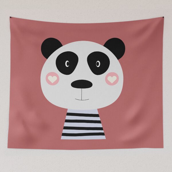 Aperçu de l'œuvre Panda mignon respectueux des animaux créée et vendue par Didoshop35.