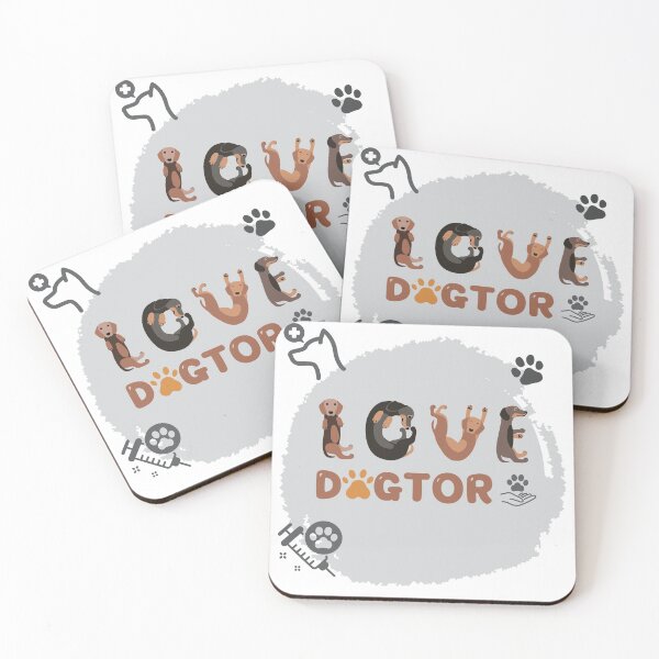 Item preview, Love Dogtor Dog Typography  designed and sold by kpupsister.