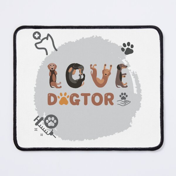 Item preview, Love Dogtor Dog Typography  designed and sold by kpupsister.