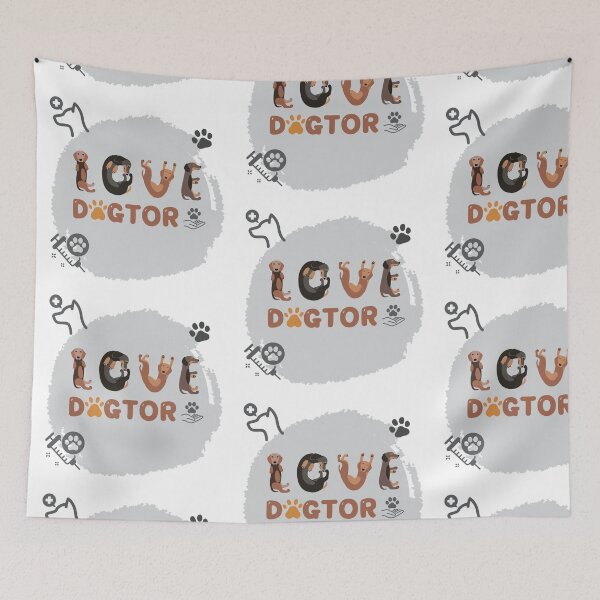 Item preview, Love Dogtor Dog Typography  designed and sold by kpupsister.