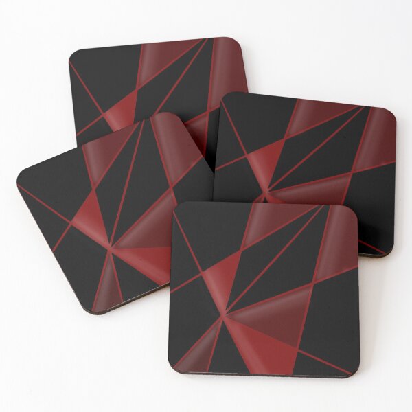 Item preview, Red black design pattern designed and sold by stayartsy07.