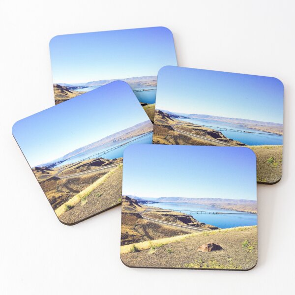 Item preview, Winding Desert Road and Bridge Landscape Photo  designed and sold by Lovely-Lemons.