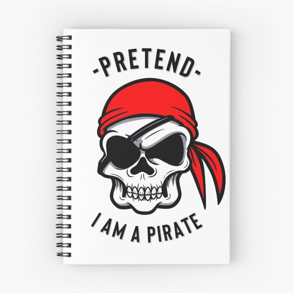 Item preview, PRETEND I AM A PIRATE designed and sold by Hussain Shirts.
