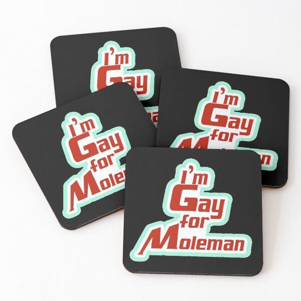 Item preview, I'm gay for Moleman 90's funny tv reference  designed and sold by ChadWizard.