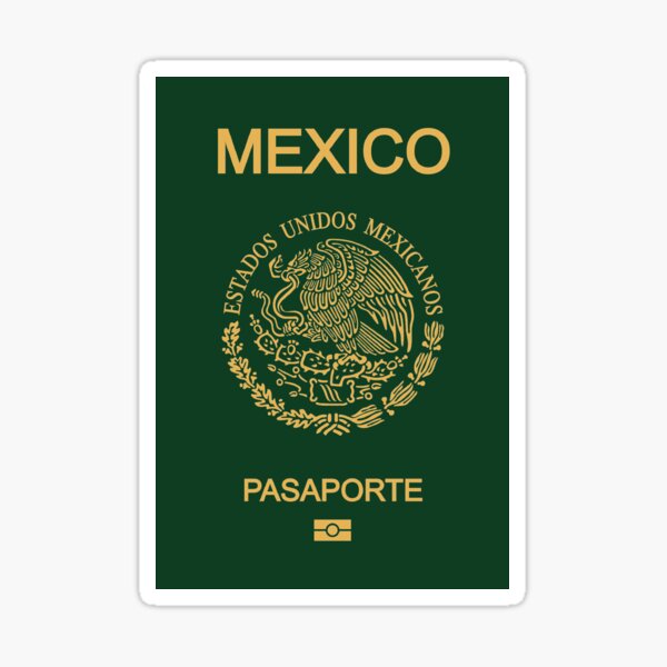 Item preview, Pasaporte Mexicano designed and sold by Travellerz.