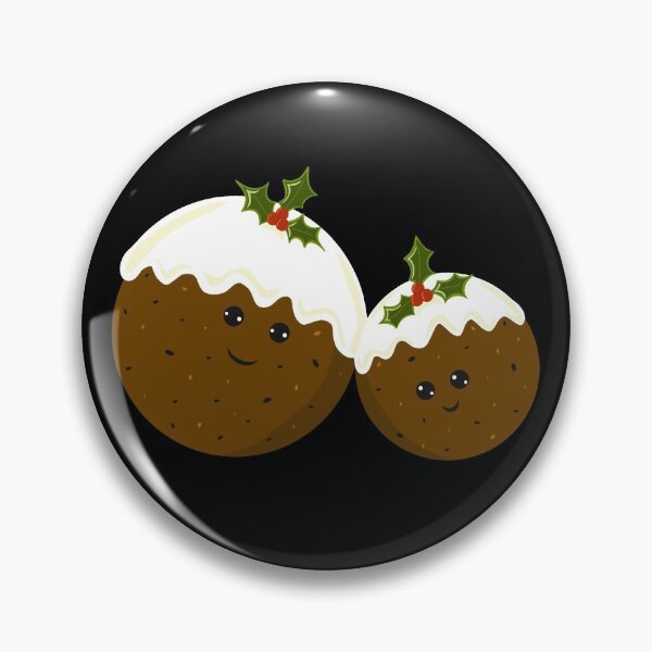 Item preview, Christmas Puddings, Black.  designed and sold by Bumpulous.