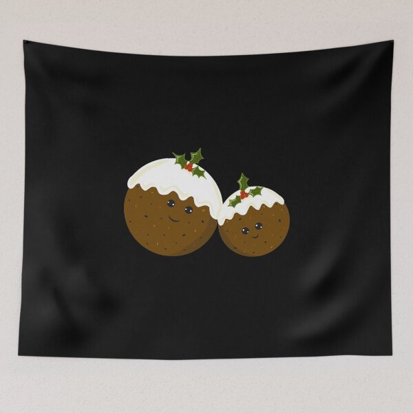 Item preview, Christmas Puddings, Black.  designed and sold by Bumpulous.